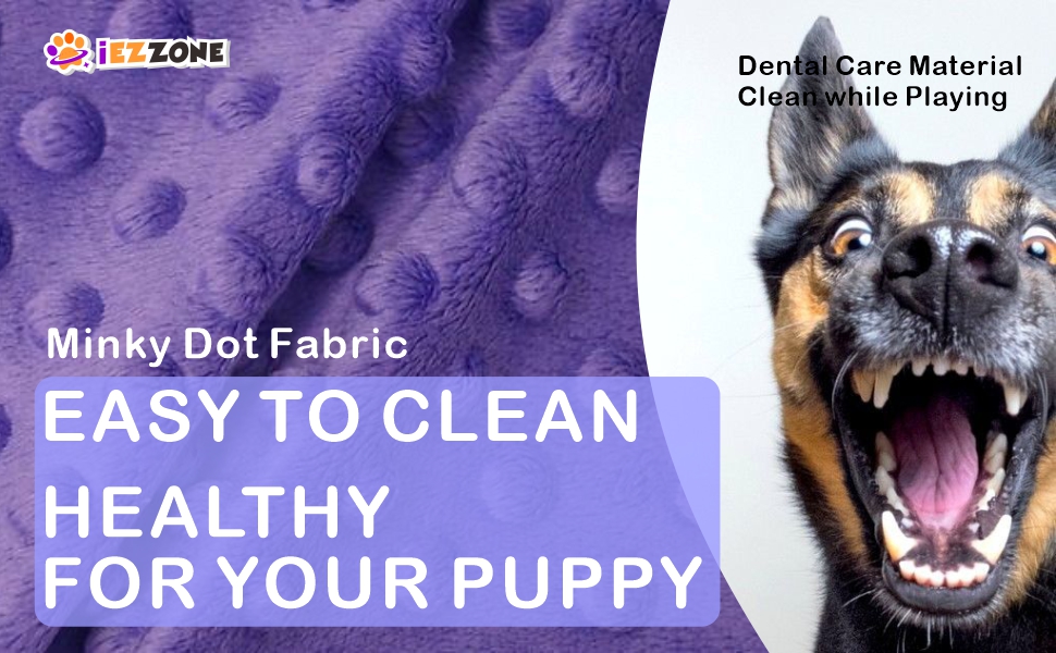 Pet Supplies iEZZONE No Stuffing Dog Toys, Crinkle Dogs Toys Squeaky