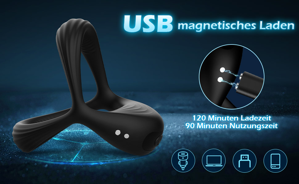 USB magnetic charging