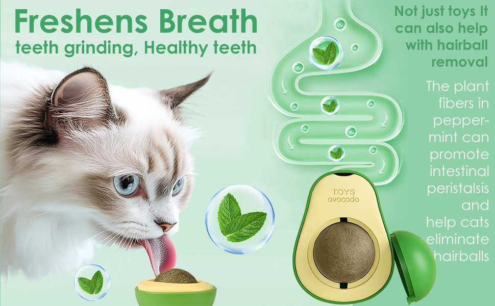 Cat Nip Ball Avocado