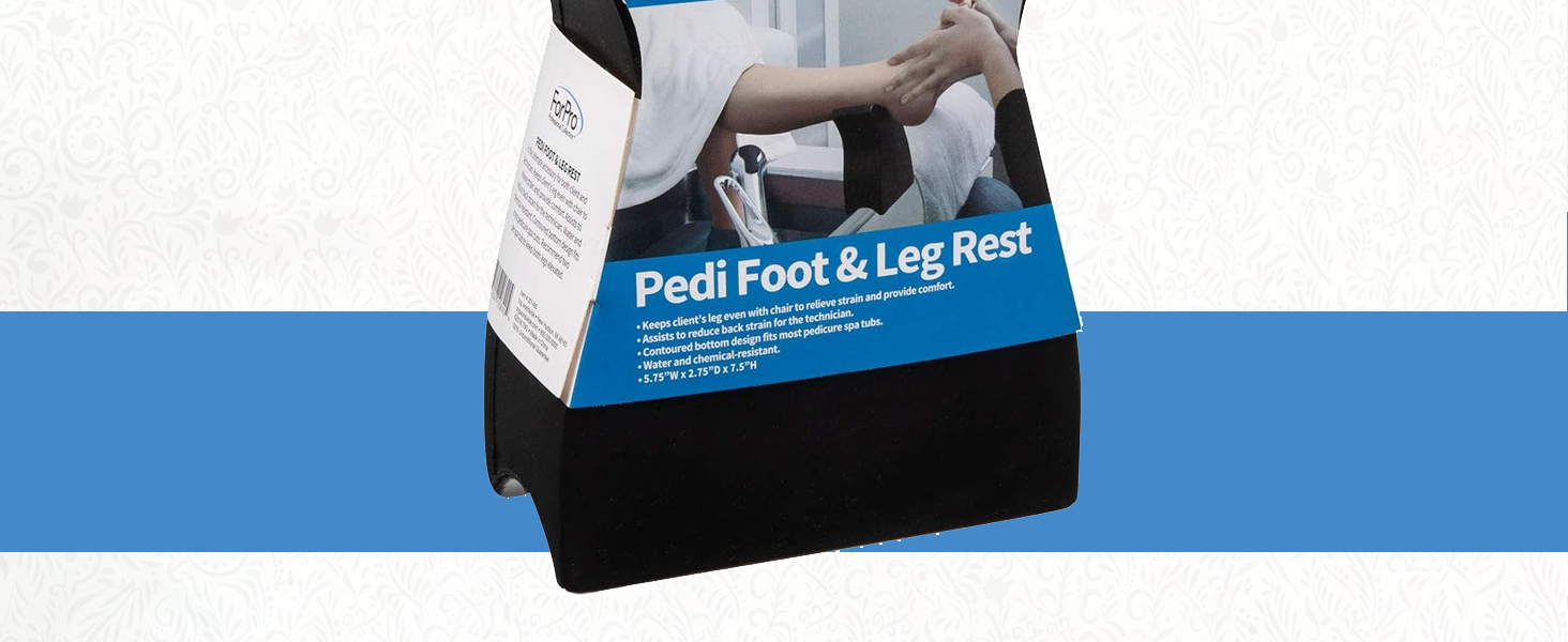 ForPro Pedi Foot & Leg Rest, Portable Foot and Leg Rest