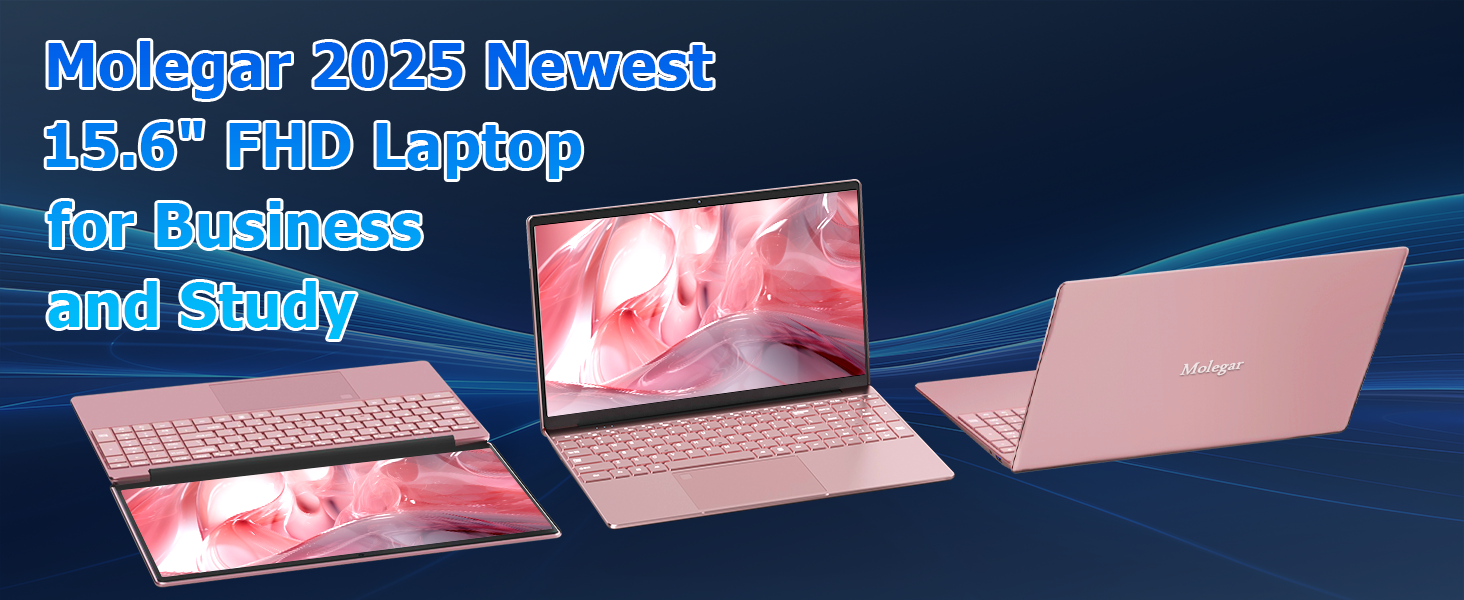 pink laptop