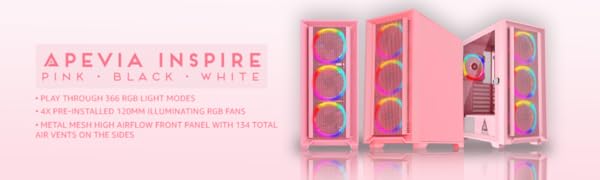 Inspire Pink Small Banner
