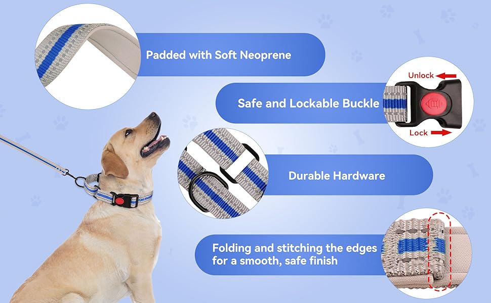 martingale dog collars for large dogs