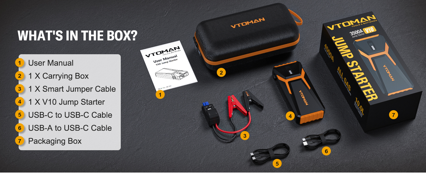 car jump starter battery pack