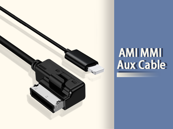 Amazon.com: AMI MMI Aux Cable for iPhone 14 13 12 11 XS XR X 8 7 6