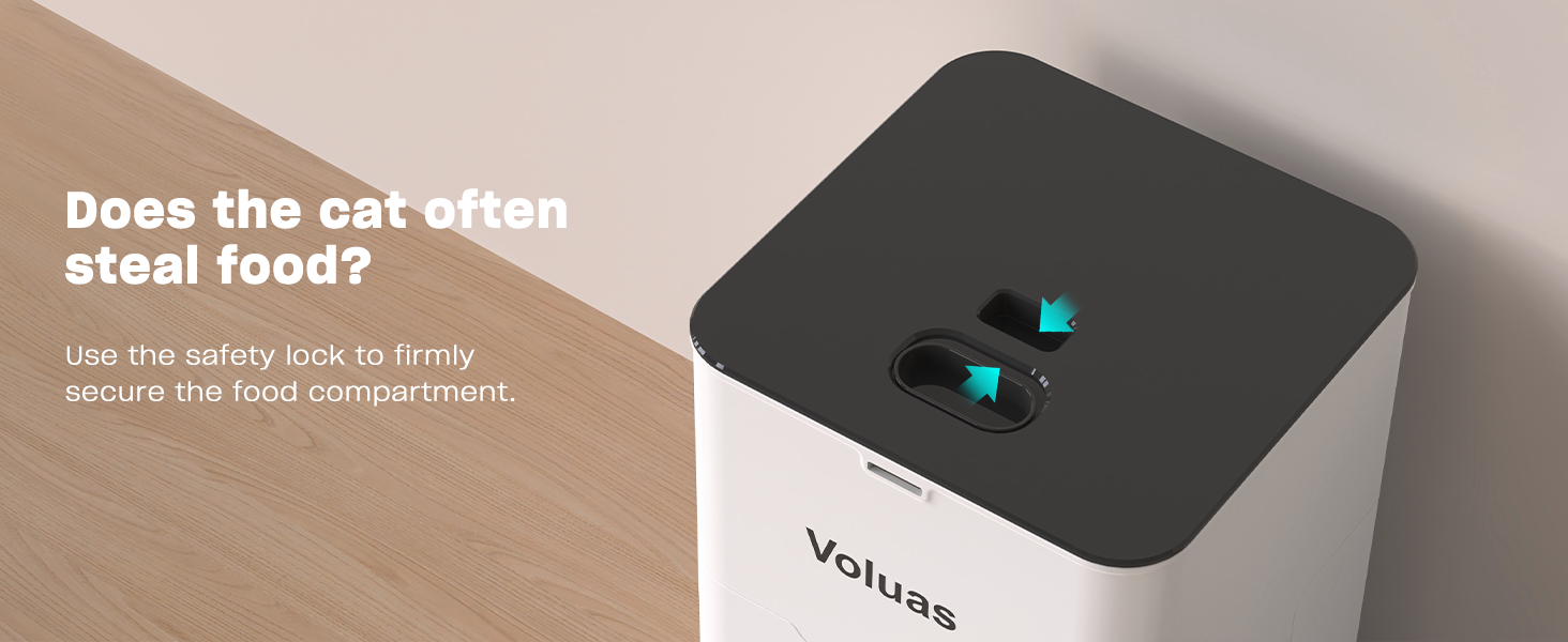 VOLUAS Automatic Cat Feeders