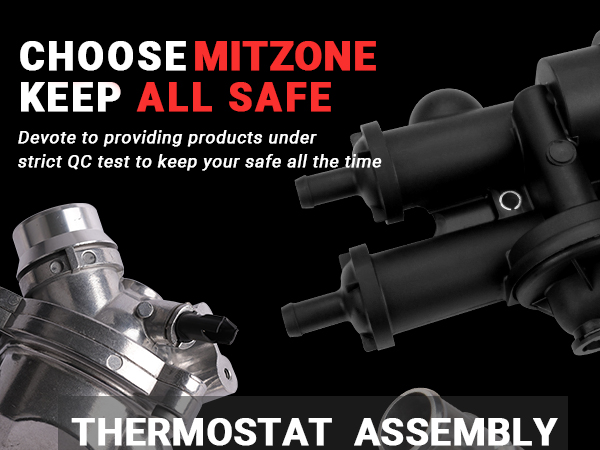 Amazon.com: MITZONE Engine Coolant Thermostat Assembly