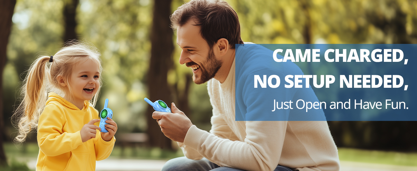 Inspireyes Walkies Talkies for Kids, 3 4 5 year old girl gifts, 2 Pack