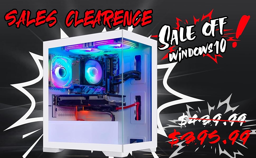 Amazon.com: STGAubron Gaming Desktop, Radeon RX 470 8G