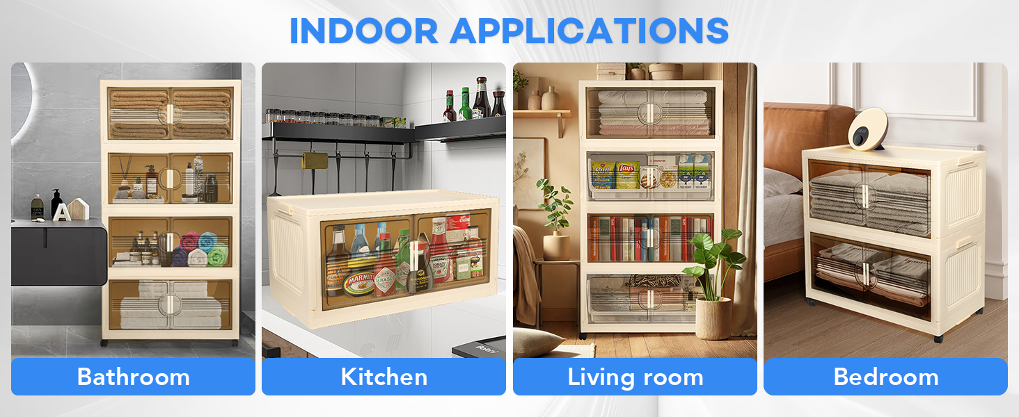 Storage Bins with Lids