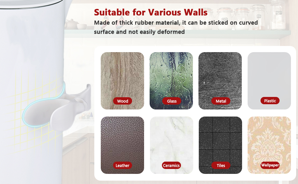 Upgraded Cord Organiser for Kitchen Appliance, Selfadhesive 6PCS Cable