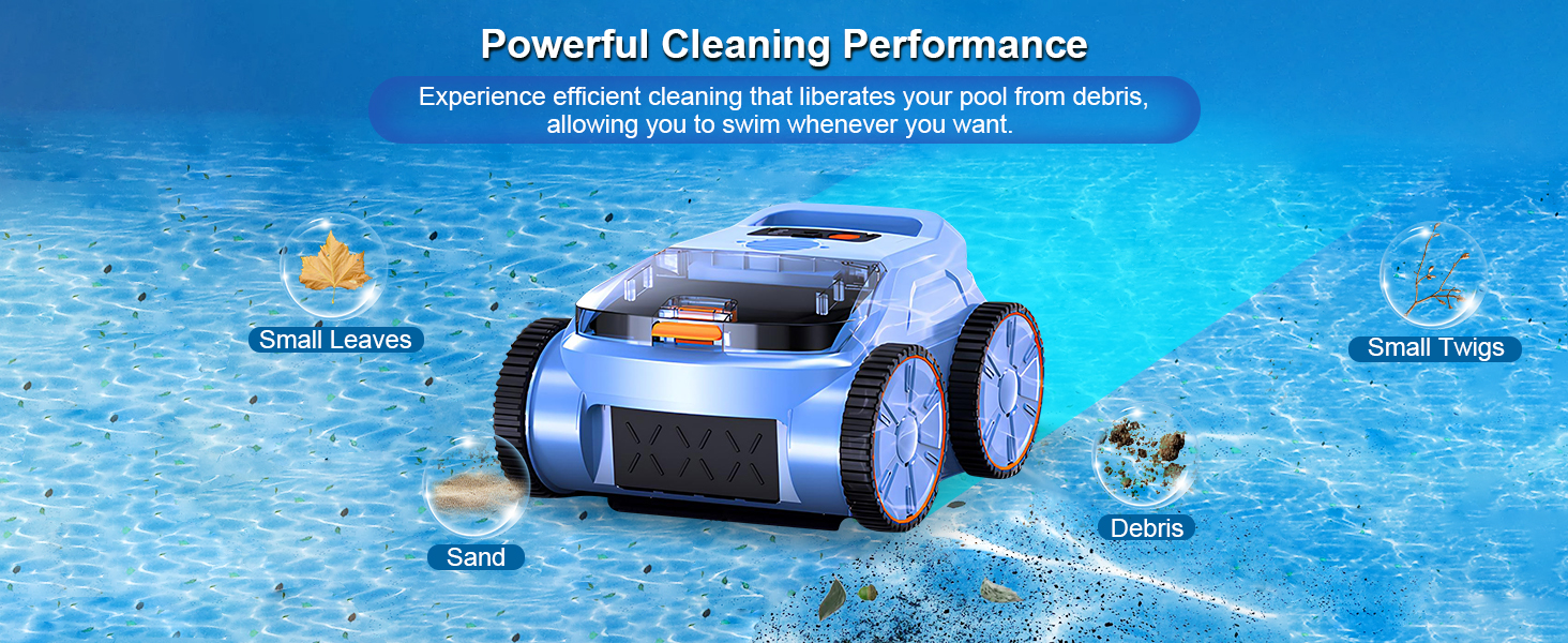 Cordless Robotic Pool Vacuum