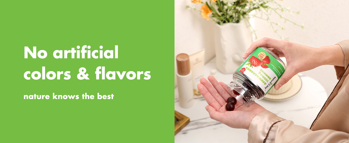  No  artificial colors & flavors