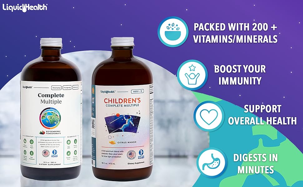 liquidhealth, liquid vitamins, family vitamins, multivitamin supplement, overall health, kids, adult