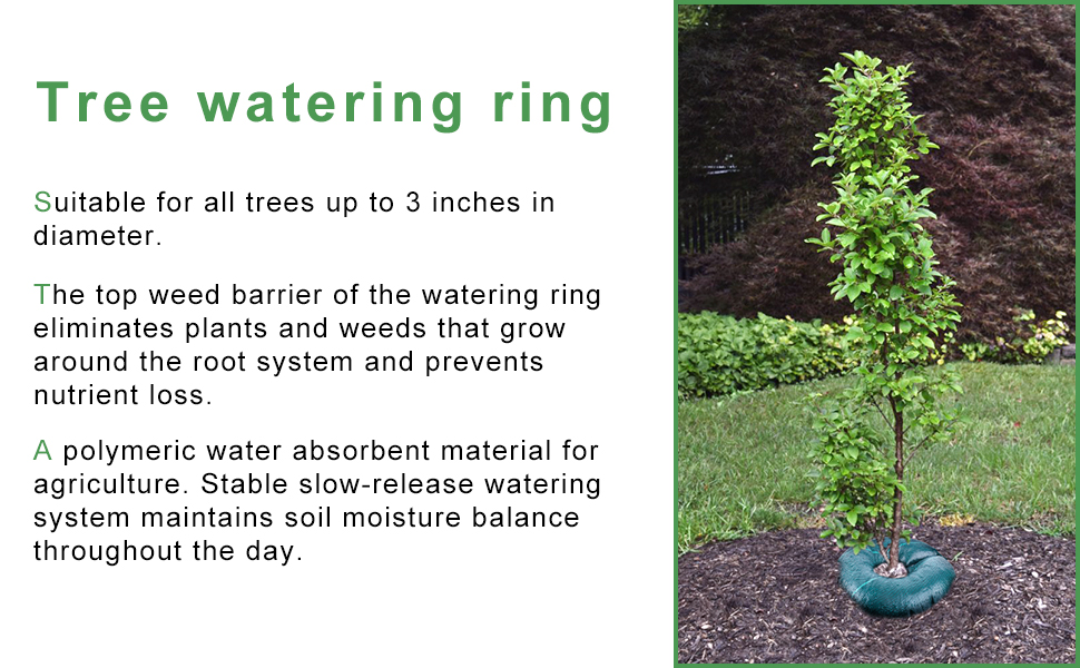 Tree Watering Ring, Tree Water Bag for 2030 Days Slow Release