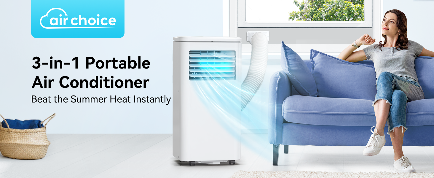 Air Choice Portable Air Conditioner, 10000 BTU Air