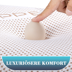Hi-Low Memory Foam Kissen