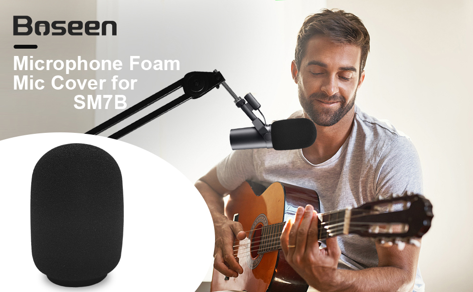 microphone foam cover for shure sm7b