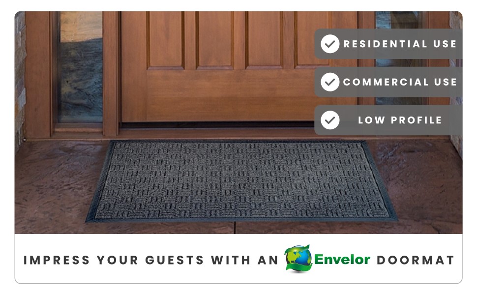 Envelor Commercial Floor Mat Entrance Mat Large Door Mat