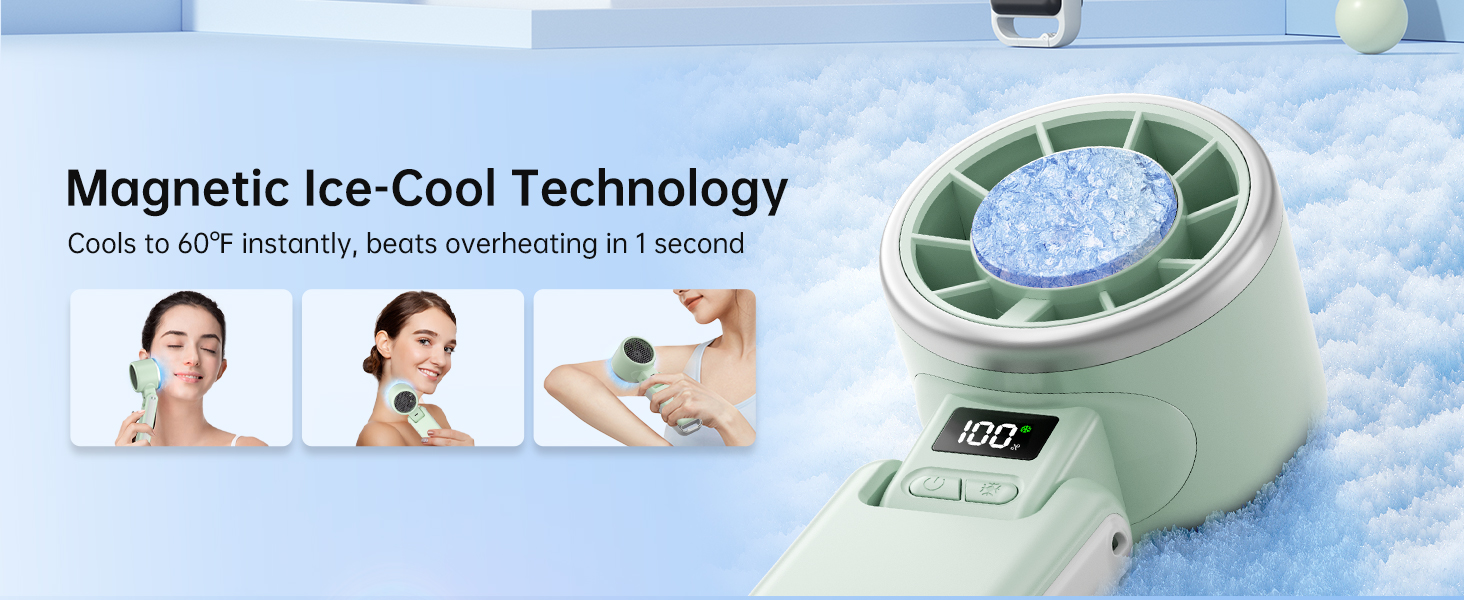 Magentic ice cool technology