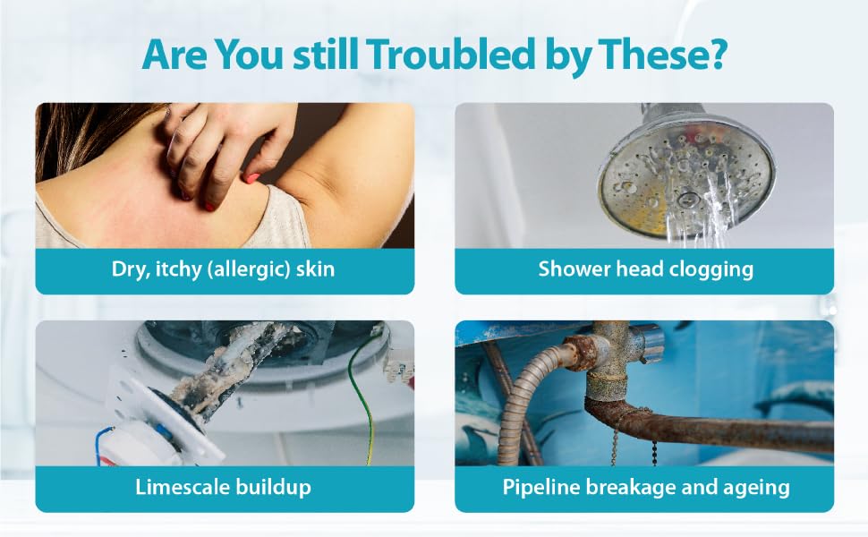 AQUACREST AP431 AP430SS Whole House Scale Inhibitor Inline Water System