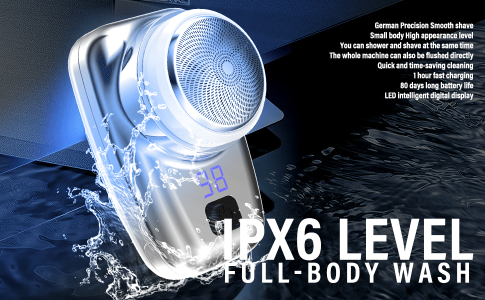 pocket portable electric shaver