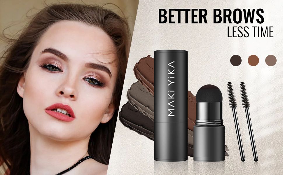 Eyebrow Stamp Stencil Kit Brow Stamp for Eyebrow Stencil