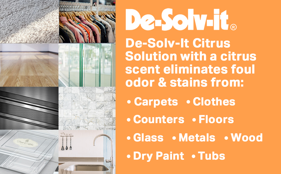 De-Solv-It stain remover spray