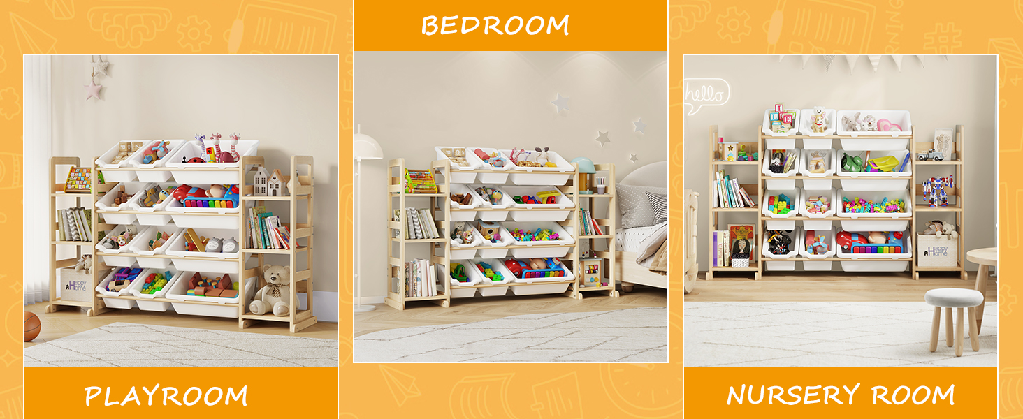 kids toy storage organizer