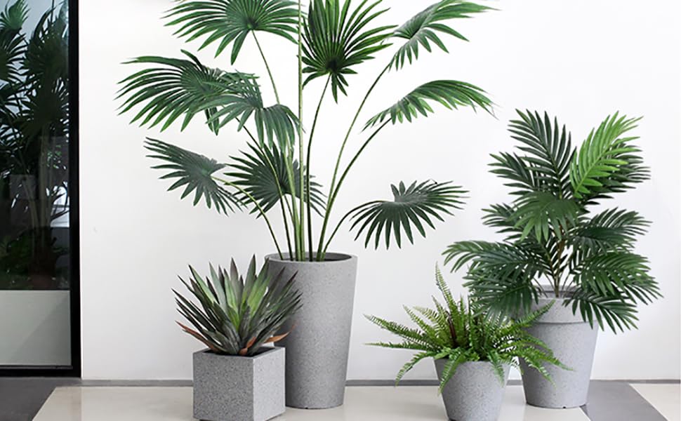 Artificial Palm Tree 30" Tall UV Resista... 10 21231