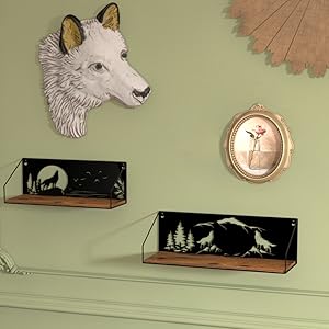 wolf wall decor for bedroom cabin nursery