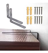 Anti Tip Furniture Kit, TUPSKY Cabinet Anchors Falling Furniture Steel Prevention Device (2 Pack)