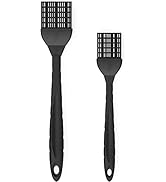 M KITCHEN WORLD Silicone Pastry Brush for Cooking 2 Pieces - Rubber Basting Brush with Grid, Kitc...