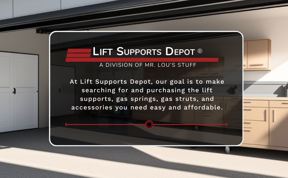 Lift Supports Depot Qty (2) Fits Knaack Storagemaster 89