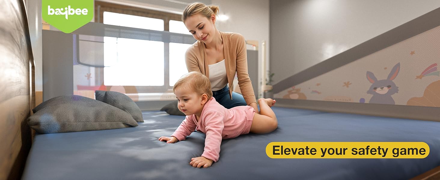 safety bed guard for baby