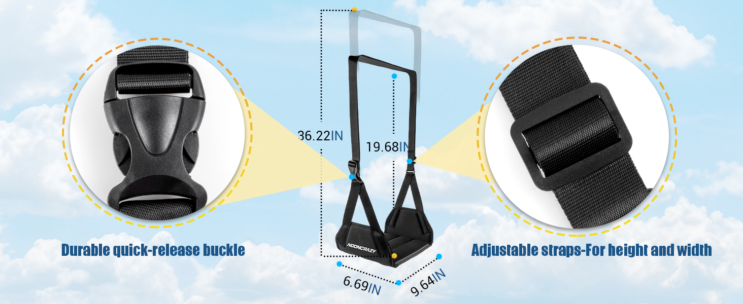 foot hammock for plane travel