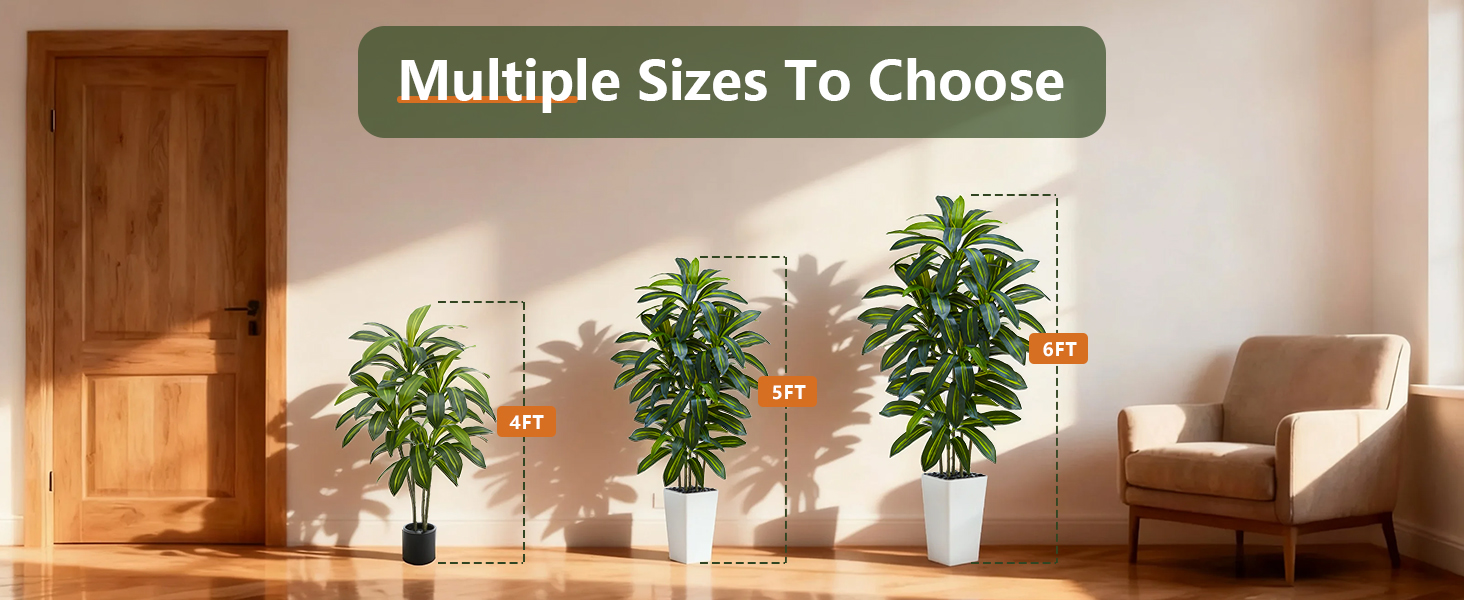 artificial tree fake plant indoor outdoor decor faux floor plant realistic greenery home office