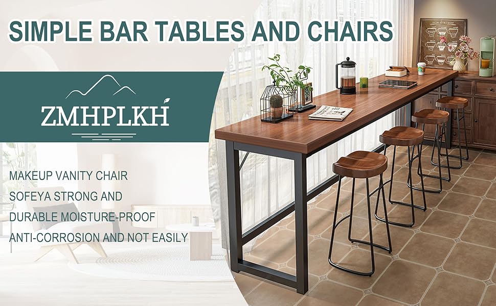 BAR COUNTER TABLE SMBT×NTF Amazon.com: Bar table, bar height bar table, counter height