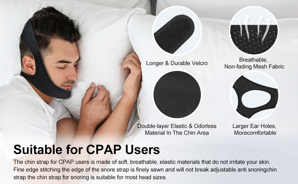 anti snoring chin strap