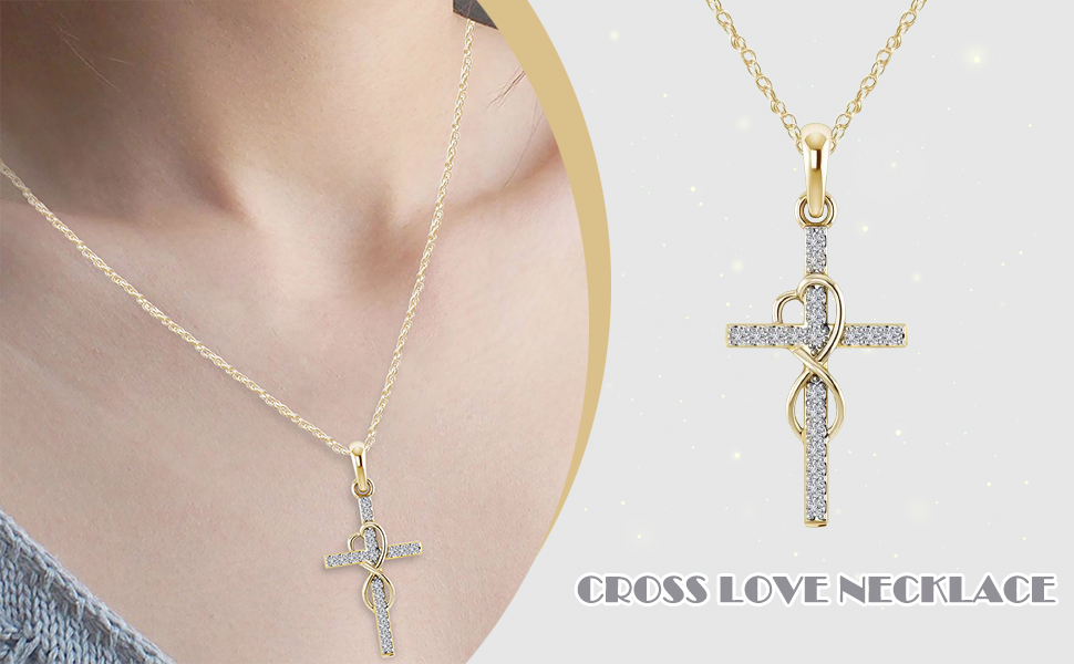 Christian Easter Necklace 925 Sterling Silver 14K Gold Dainty Christian Gifts for Men