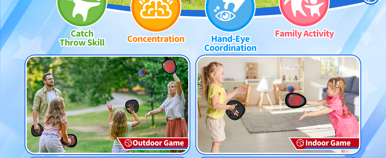 Velcro Ball and Catch Game,