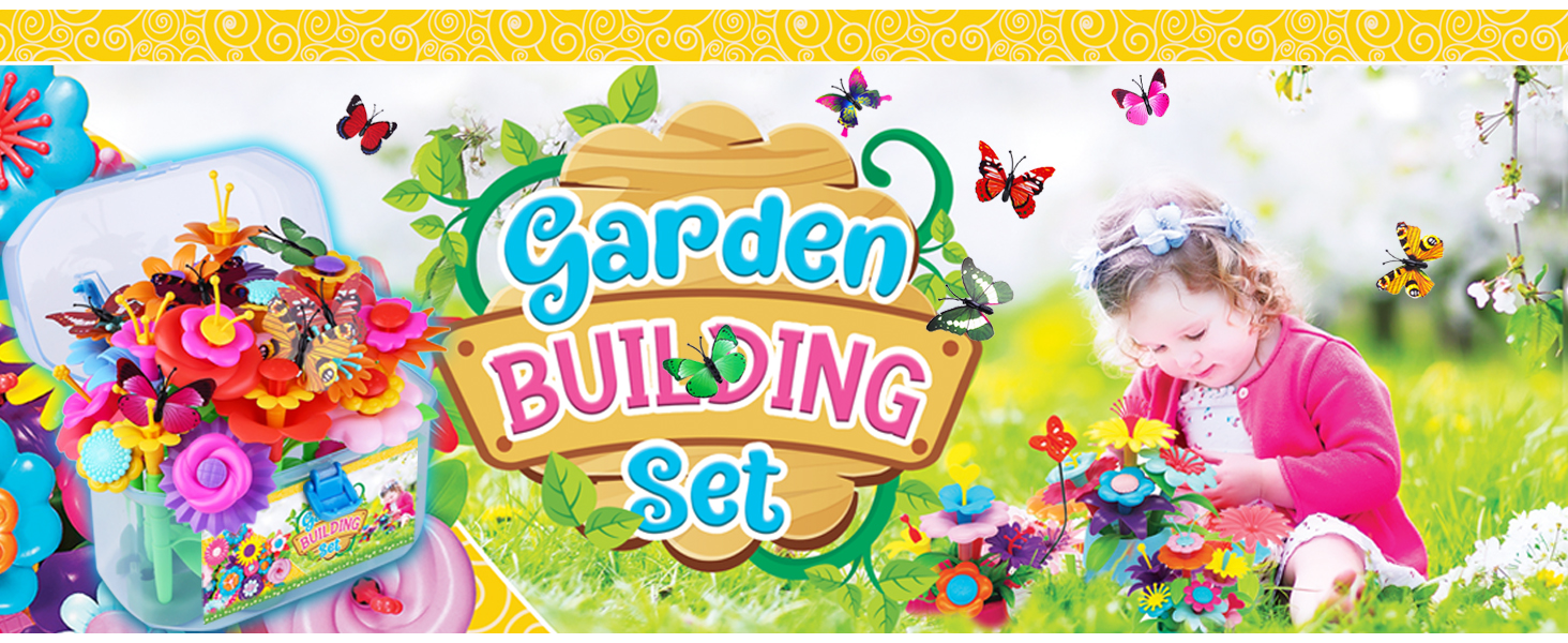 Flower Garden Building Toys