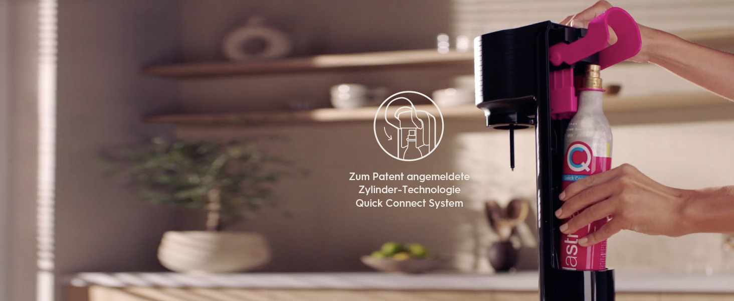 Sodastream Gaia Black (Carbon Cylinder Included) Amazon.de Küche, Haushalt & Wohnen