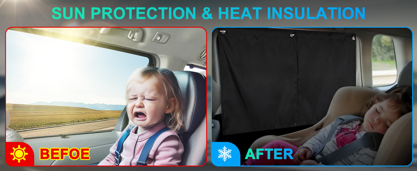 car shades for back windows baby