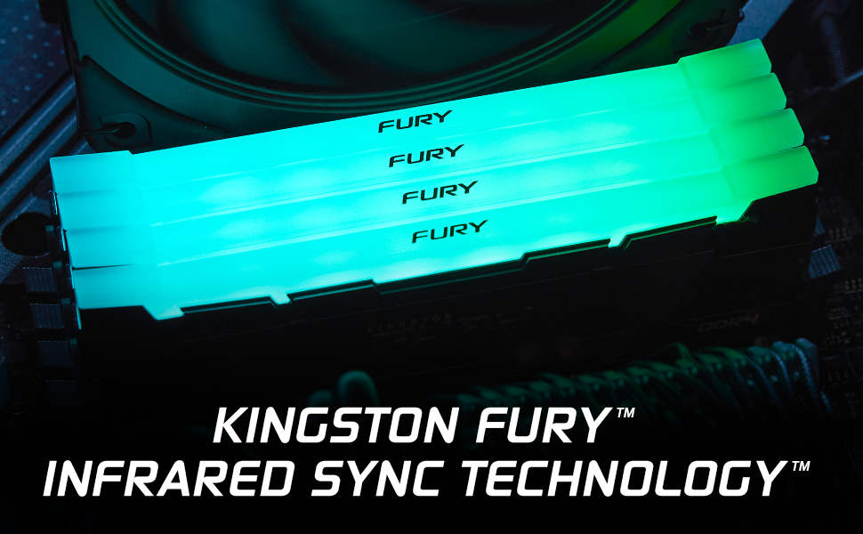 Kingston FURY Infrared Sync Technology patentada