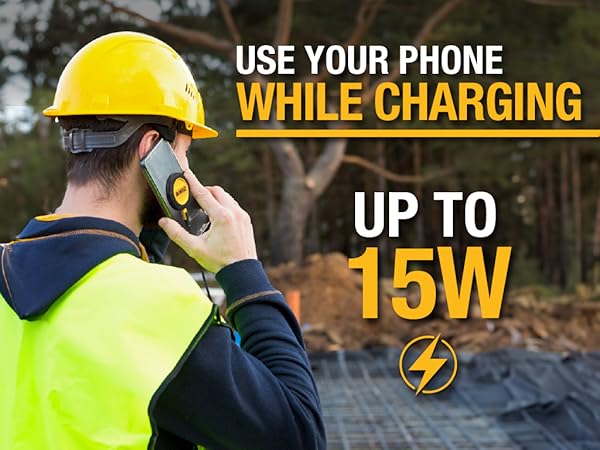 Amazon.com: DEWALT Heavy Duty Wireless Charger, 15W Max Cell