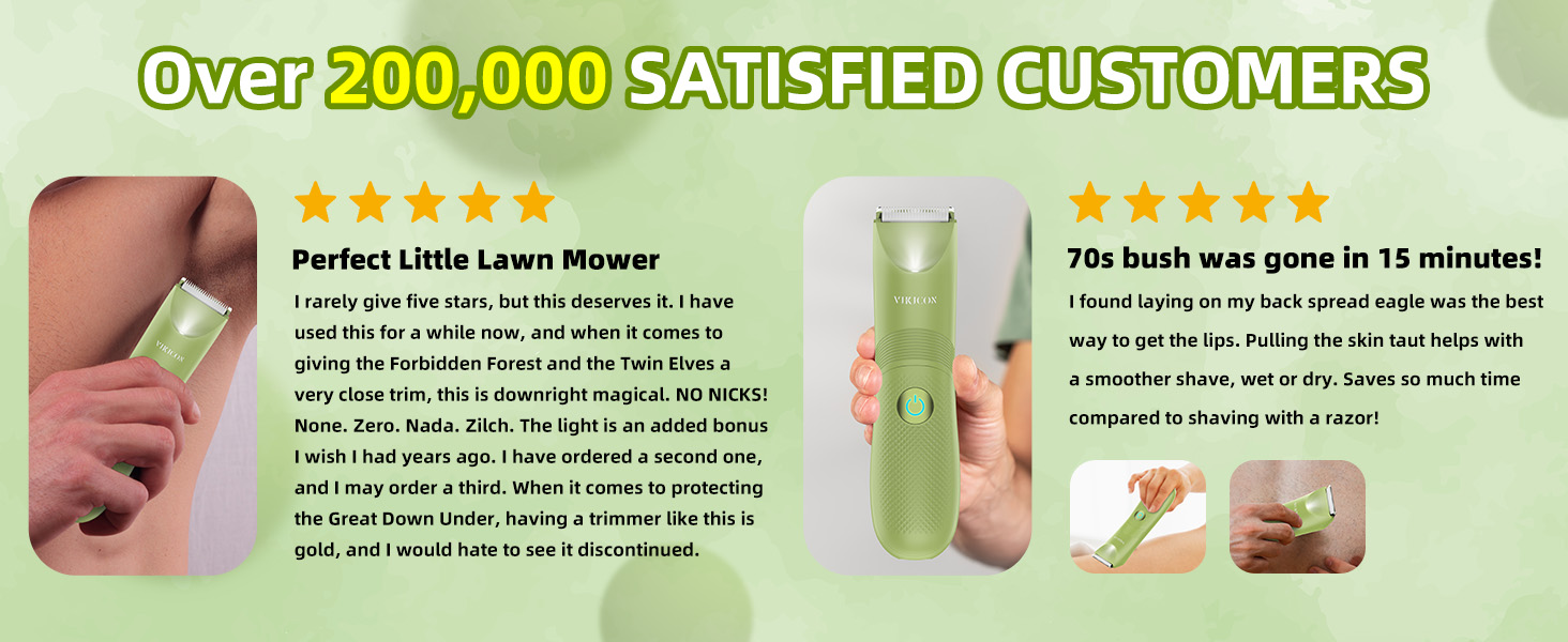 pubic hair trimmer for men