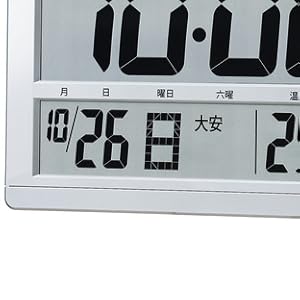 セイコー(SEIKO) SQ433S 電波時計 掛置兼用 セイコー（SEIKO）掛け置き兼用 温湿度表示付電波時計 SQ433S