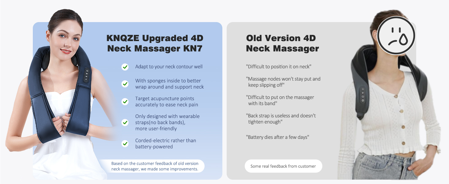4D neck massager