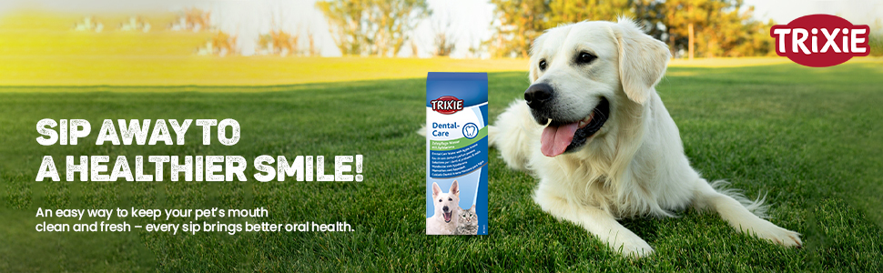 Trixie Apple Flavoured Water Additive Dental Care Liquid for Dogs and Cats